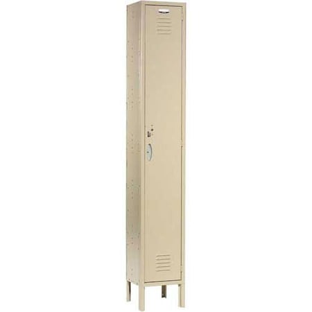 Global Industrial 12 in W, 18 D, 78 in H, Tan 652040TN